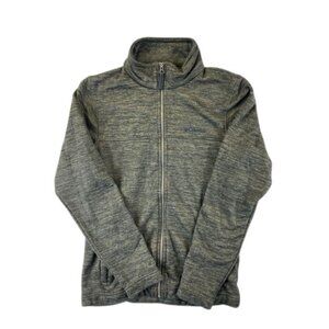 Columbia‎ Birch Woods Jacket Men’s Small Green Full Zip Fleece Softshell Outdoor